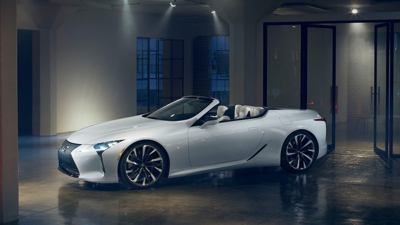Lexus LC Convertible, a Detroit un concept pronto per la serie