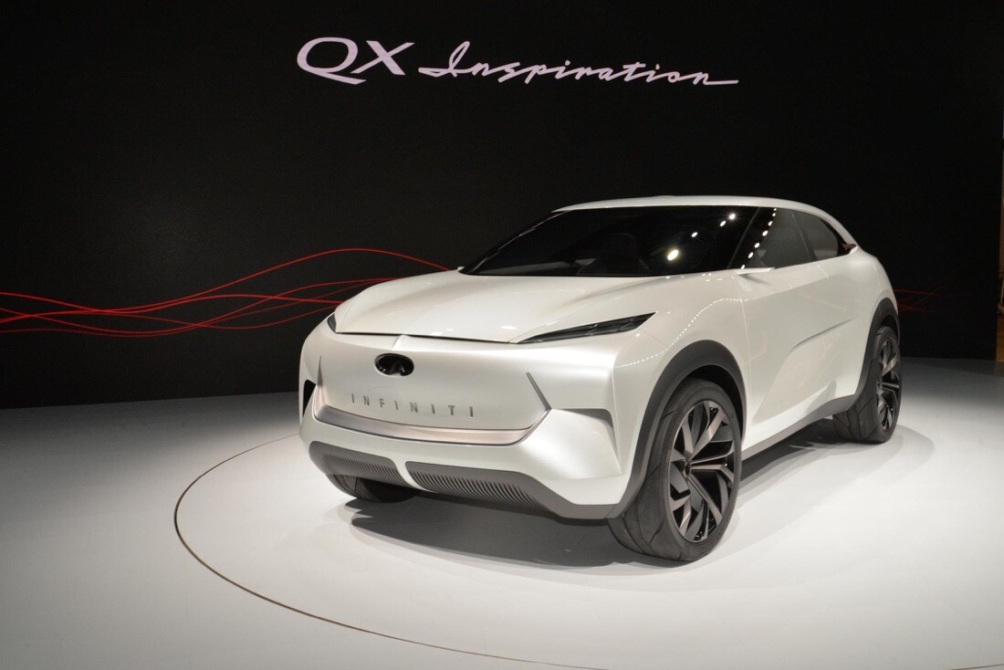 Infiniti QX Inspiration Concept, suv elettrico a Detroit
