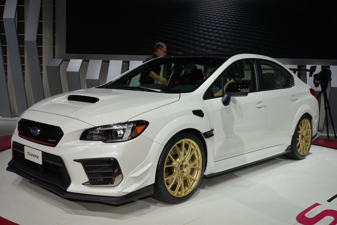 Subaru WRX STi S209, a Detroit la prima USA di una S