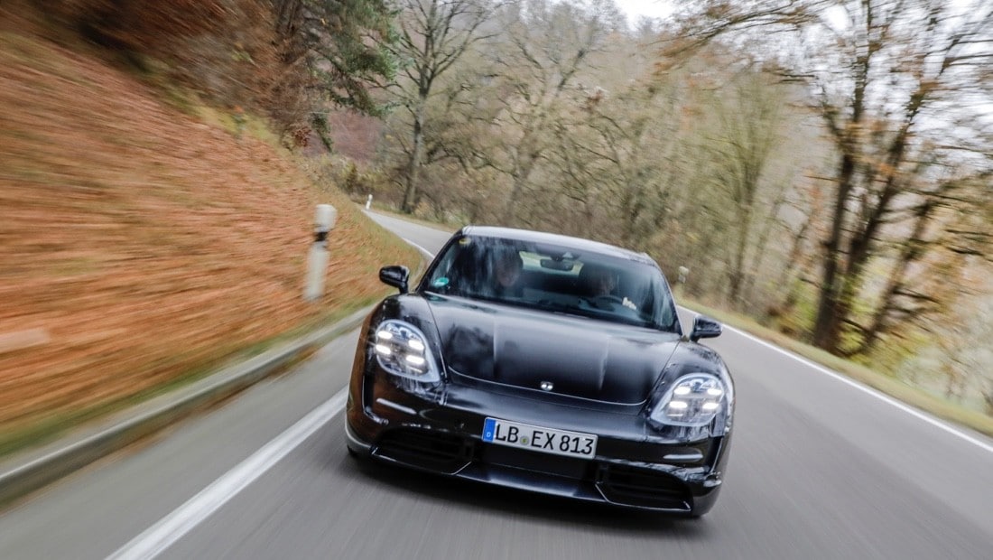 Porsche Taycan promossa da Rohrl