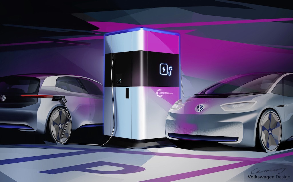 Volkswagen Group Components firma la stazione di ricarica rapida