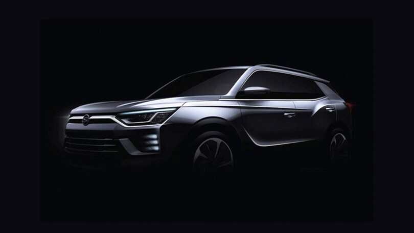 Salone di Ginevra: SsangYong Korando, bozzetti ufficiali del SUV