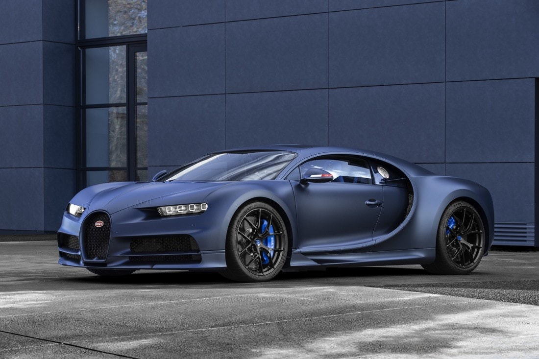 Bugatti Chiron Sport 110 Ans Edition, a Ginevra la serie limitata
