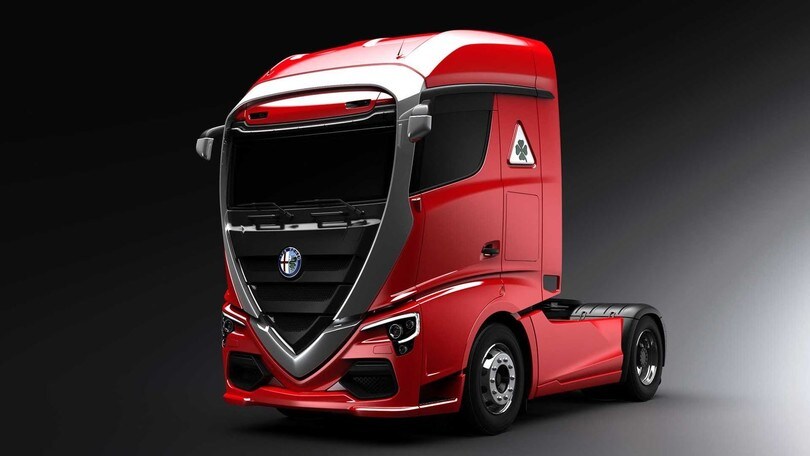 Alfa Romeo, omaggio truck: foto