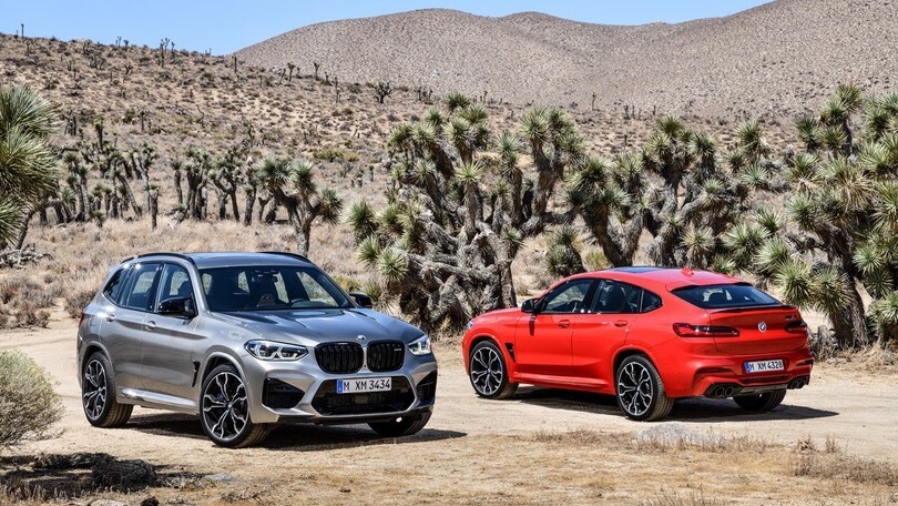BMW X3 M e X4 M Competition, sfida allo Stelvio