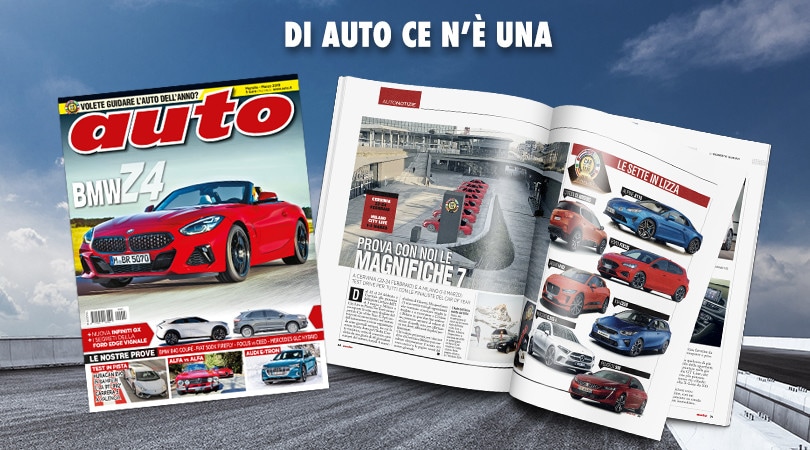 Il nuovo numero di Auto, in edicola il 15 febbraio