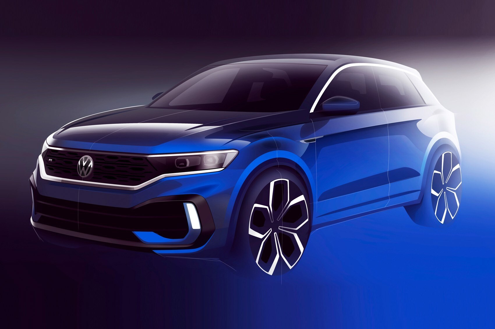 Volkswagen T-Roc R, teaser ufficiale del crossover