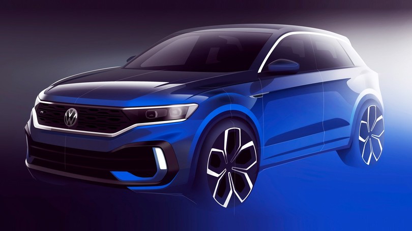 Volkswagen T-Roc R, teaser ufficiale del crossover