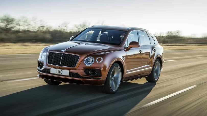 Bentley Bentayga Speed, più veloce dell'Urus