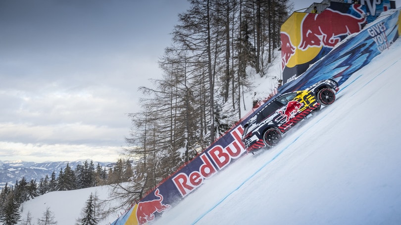 Audi e-tron, la sfida allo Streif di Kitzbuhel