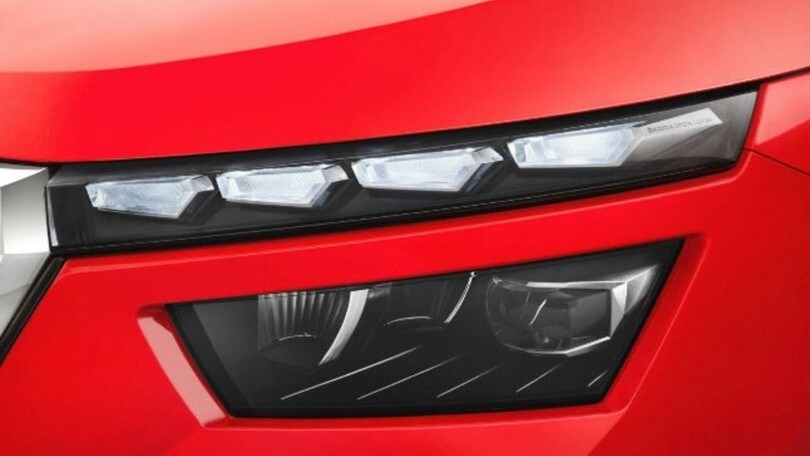 Skoda Kamiq, teaser dei fari