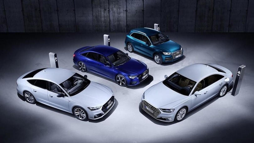 Audi, al Salone di Ginevra debuttano le ibride plug-in TFSI e