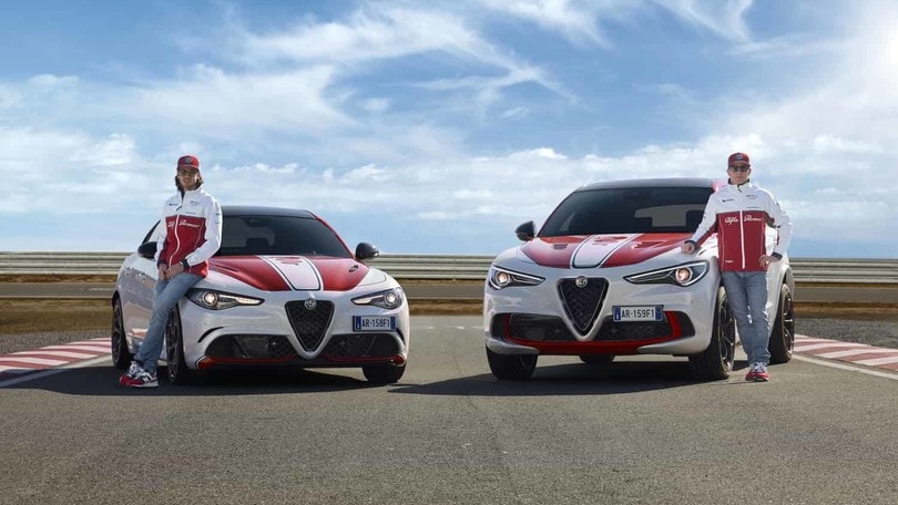 FOTO Stelvio e Giulia Quadrifoglio Alfa Romeo Racing