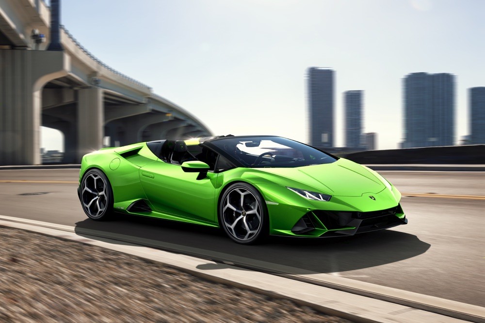 Lamborghini Huracan Evo Spyder a Ginevra