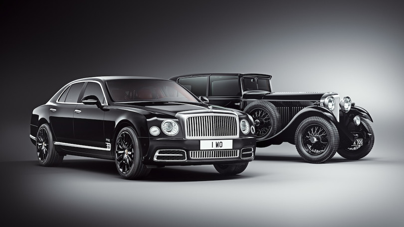 Bentley, Mulsanne W.O. celebra 100 anni di storia a Ginevra
