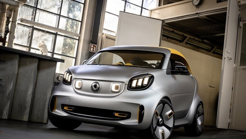 smart forease+, al Salone di Ginevra speedster ultracompatta
