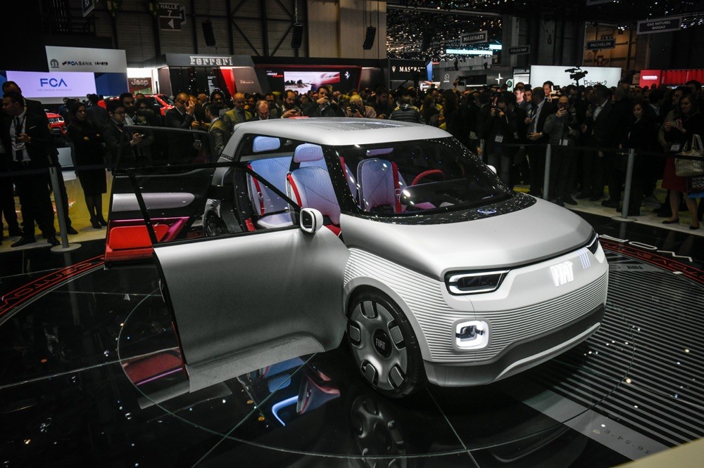 Fiat Centoventi Concept, a Ginevra l'elettrico personalizzabile