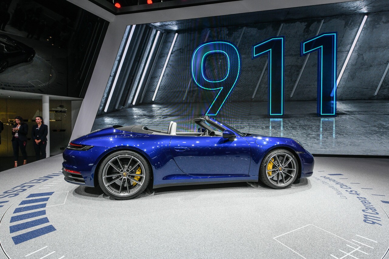 Nuova Porsche 911 Cabrio, che 'scoperta' a Ginevra