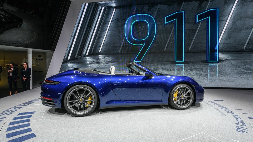 Nuova Porsche 911 Cabrio, che 'scoperta' a Ginevra