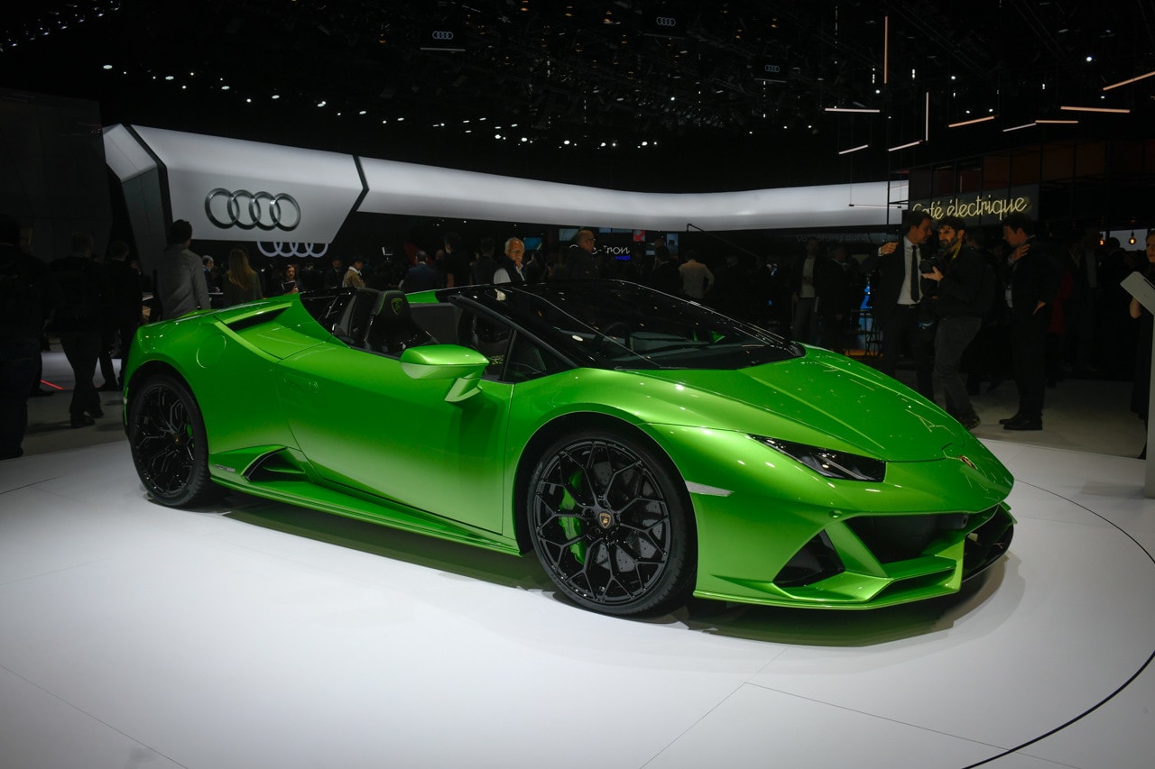 Lamborghini Huracan Evo Spyder: adrenalina a Ginevra