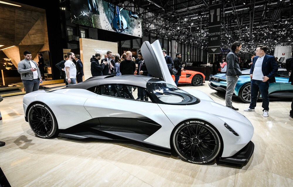 Aston Martin AM-RB 003, ricerca estrema al Salone di Ginevra