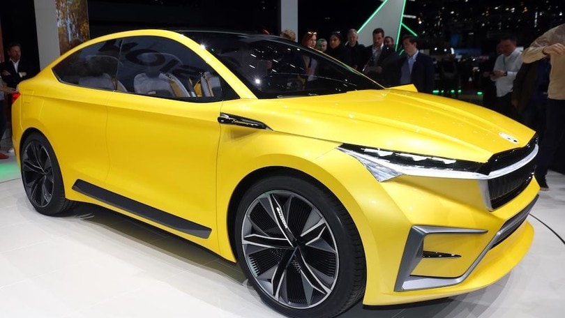 Skoda Vision iV Concept, a Ginevra l'anteprima del SUV elettrico