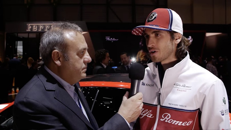 Salone di Ginevra, Antonio Giovinazzi c'è!