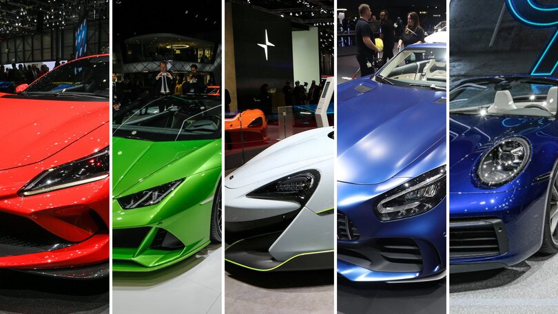 Salone di Ginevra: le 5 supercar più belle