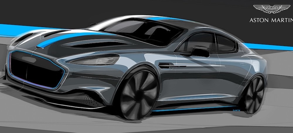 Aston Martin Rapide E: l'auto 007 di James Bond