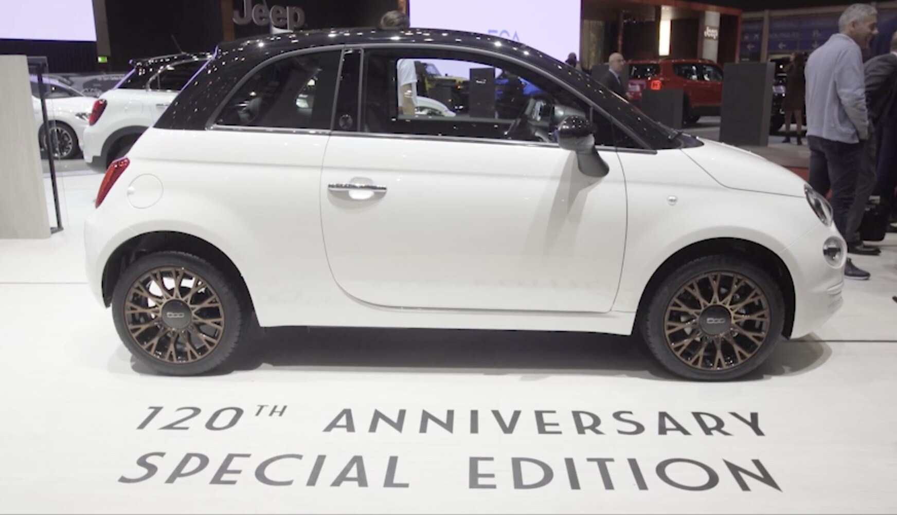 Fiat 500: 120esimo anniversario, che musica a Ginevra