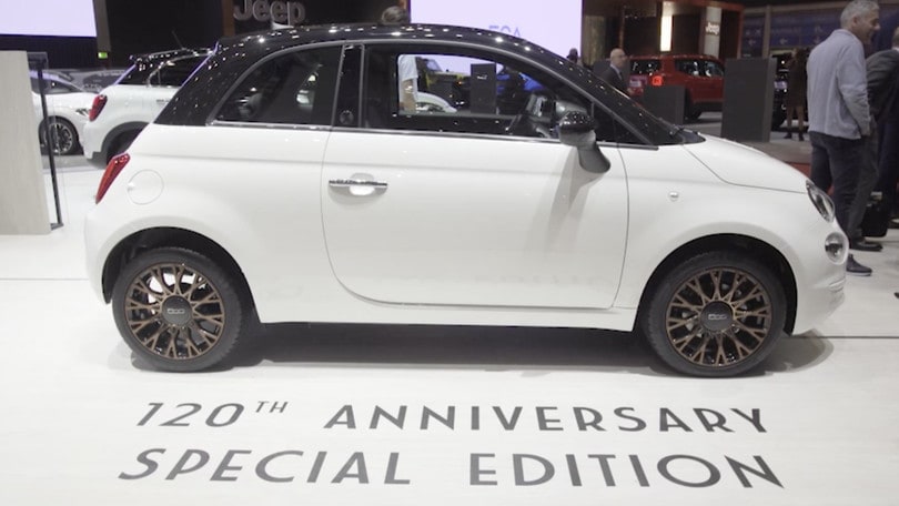 Fiat 500: 120esimo anniversario, che musica a Ginevra