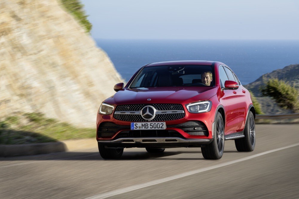 Mercedes GLC Coupé, il restyling con gli EQ Boost