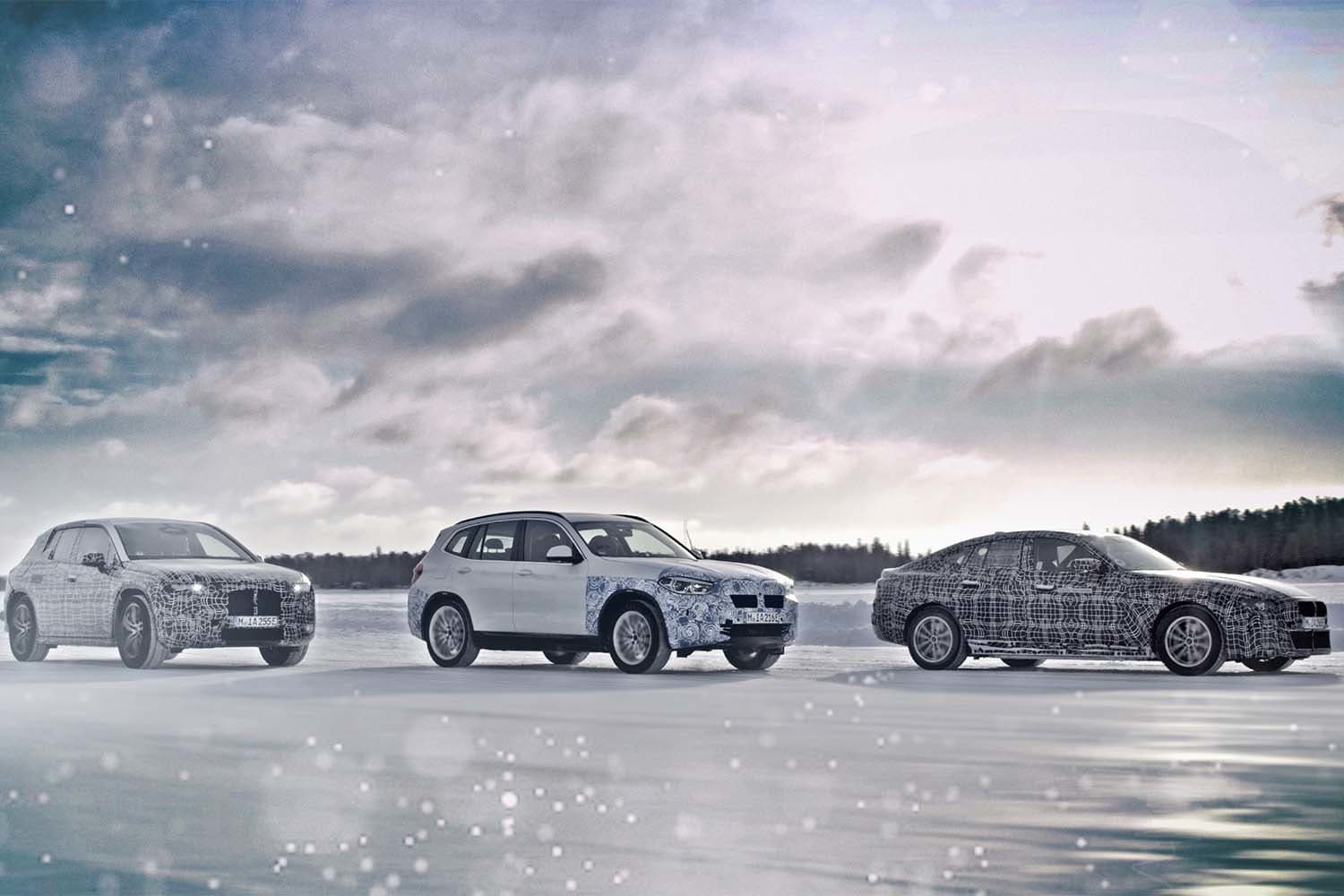 BMW iX3, i4 e iNEXT, test al Polo