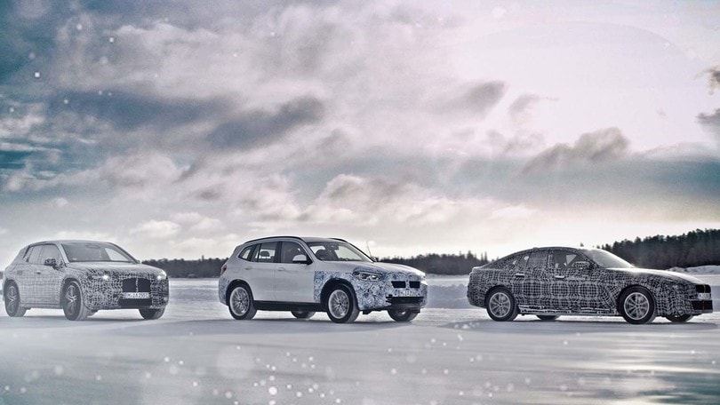 BMW iX3, i4 e iNEXT, test al Polo
