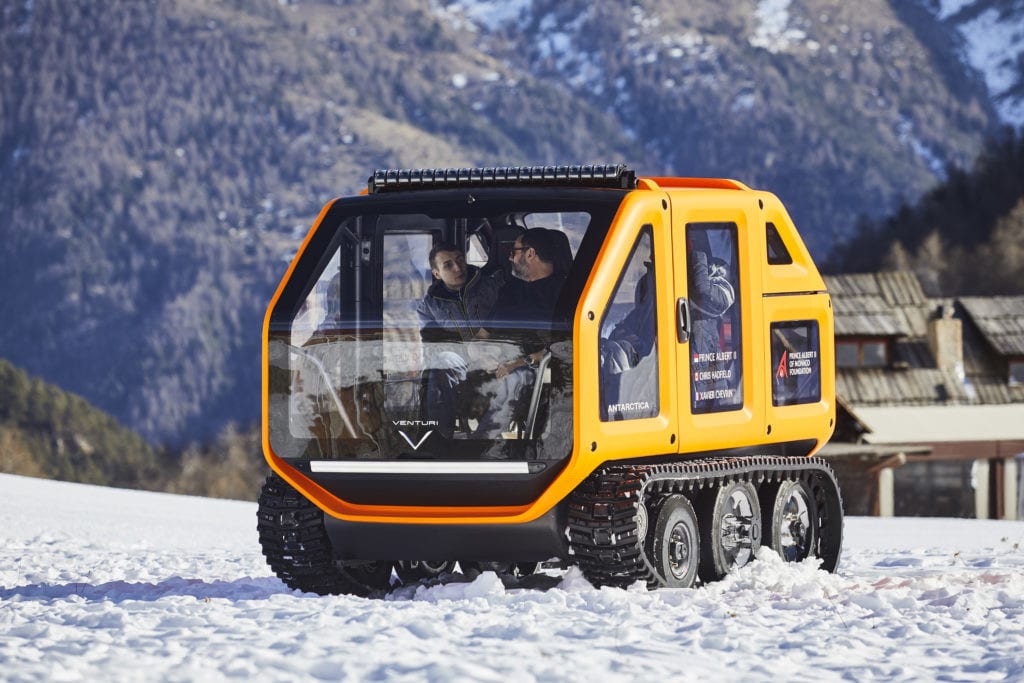 Venturi Antarctica, l’auto elettrica per il Polo Sud