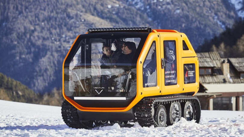 Venturi Antarctica, l’auto elettrica per il Polo Sud