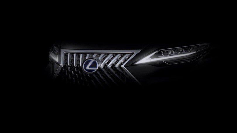 Lexus, primo teaser di un nuovo modello al Salone di Shanghai