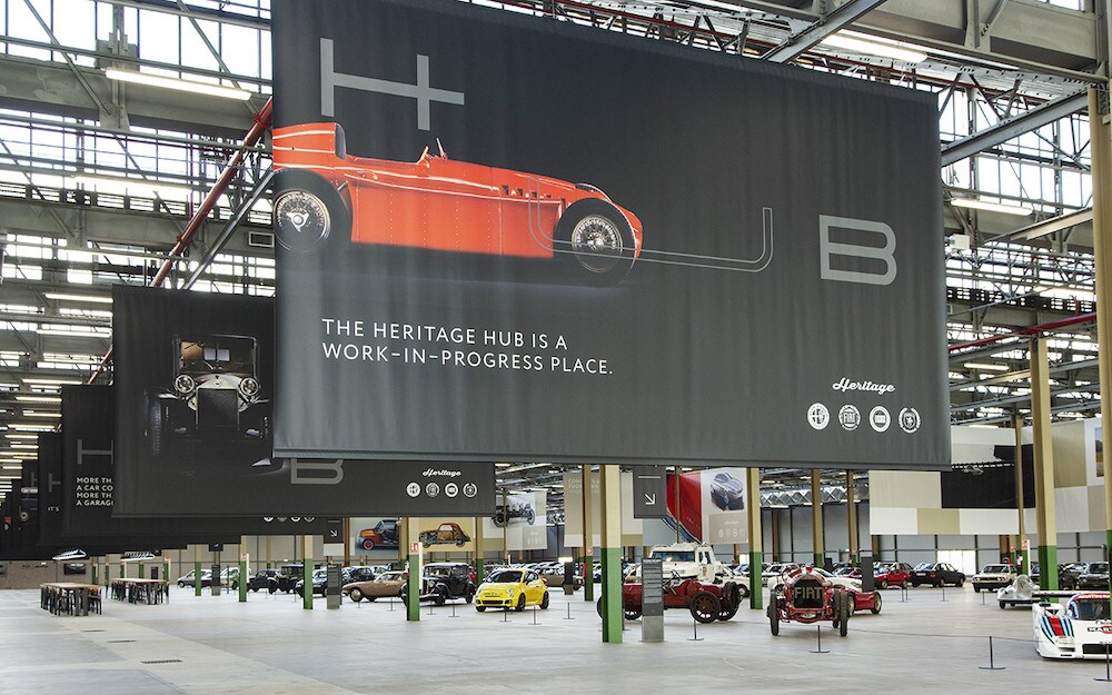 FCA Heritage Hub, storia in vetrina a Torino