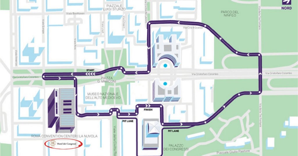 ePrix di Roma, programma e viabilità