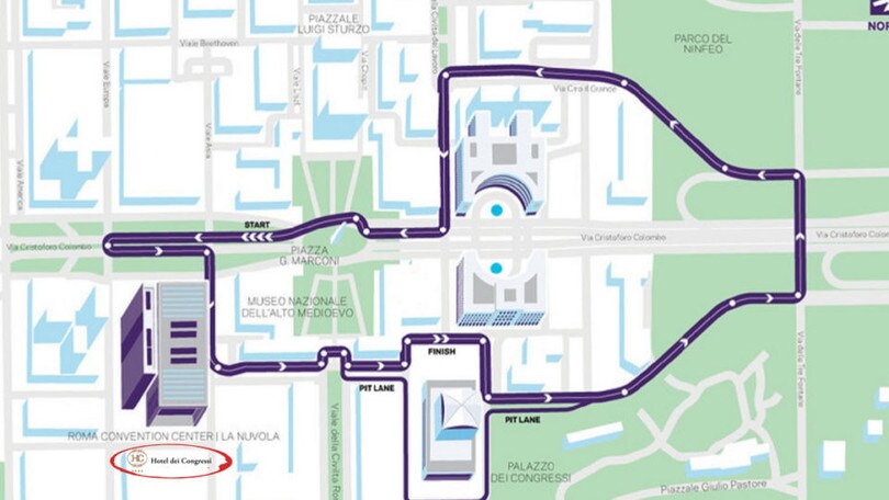 ePrix di Roma, programma e viabilità