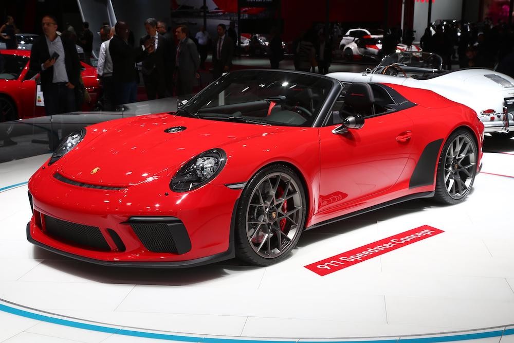 Porsche 911 Speedster prepara il debutto a New York