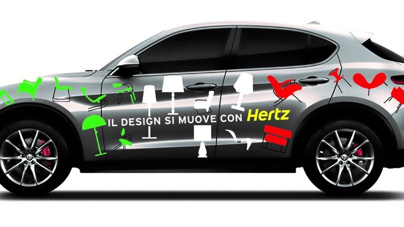 Hertz alla Milano Design Week con Alfa Romeo, Abarth, Fiat e Maserati