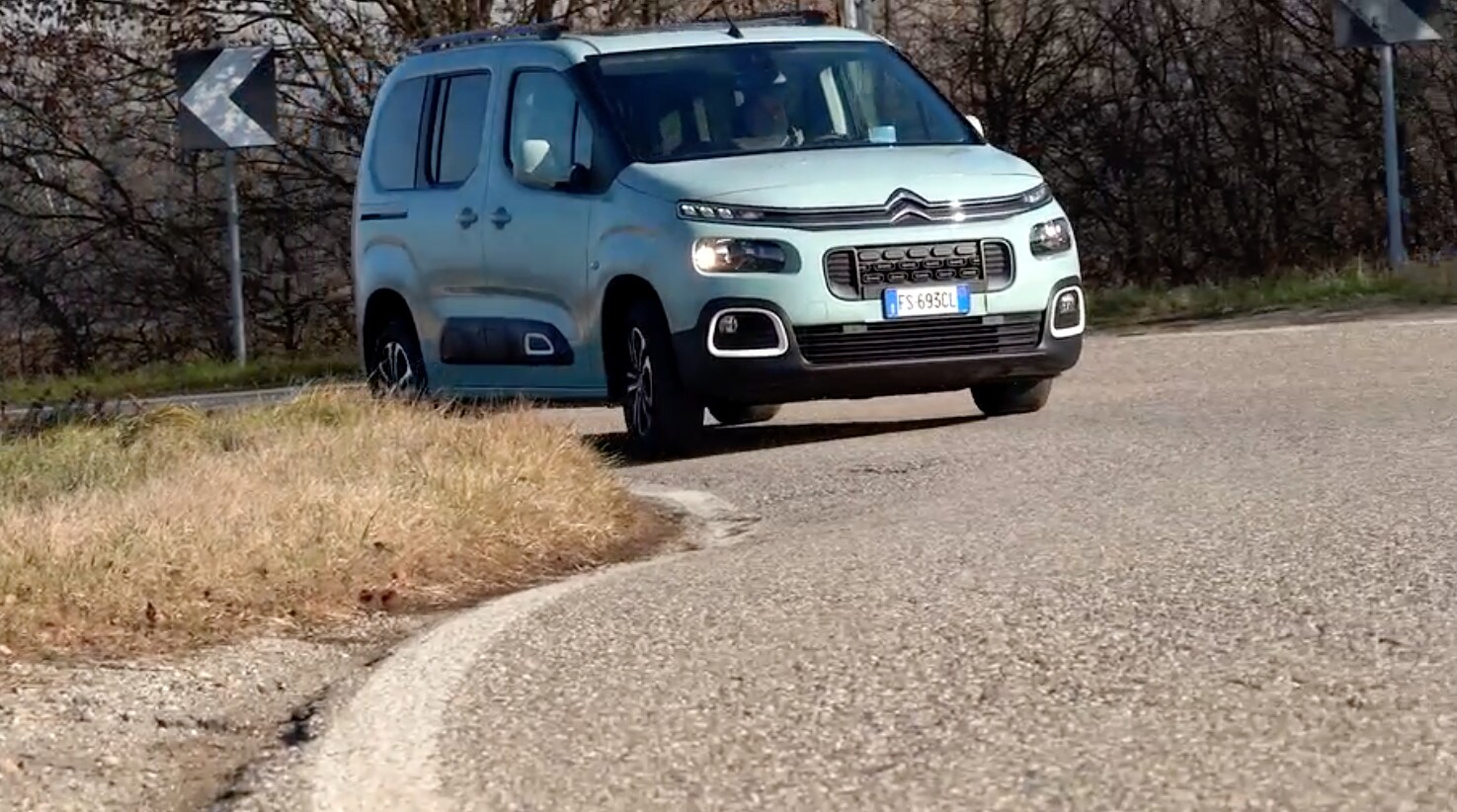 Citroen Berlingo Blue HDI: il test su strada VIDEO