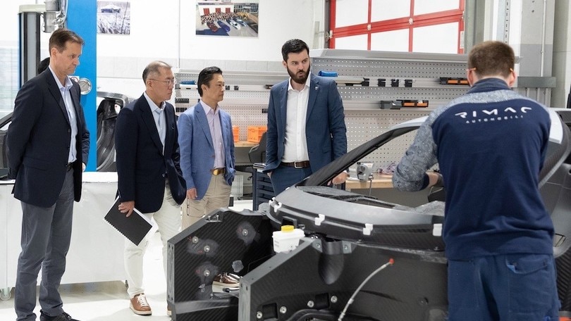 Hyundai investe in Rimac: nel 2020 la supersportiva elettrica