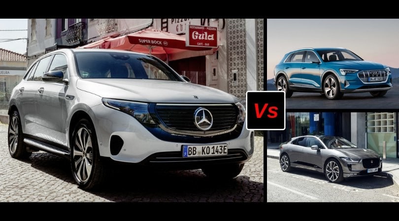 Audi e-tron, Jaguar i-Pace, Mercedes EQC: SUV elettrici a confronto