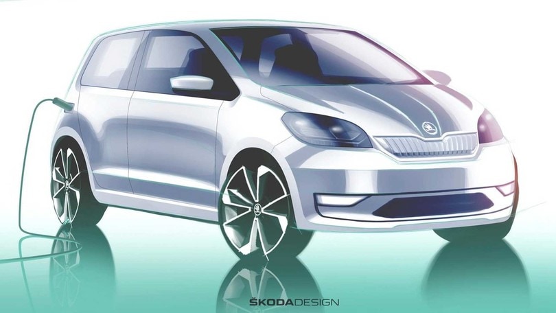 Skoda Citigo-e iV: ecco il primo teaser