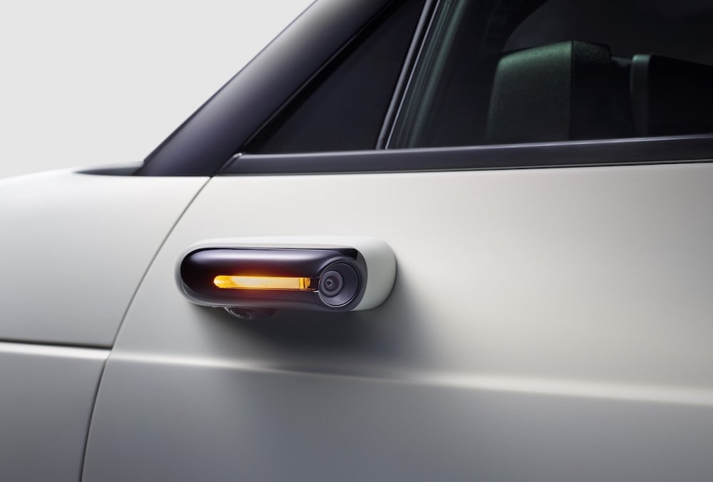 Honda E, telecamere di serie al posto degli specchietti
