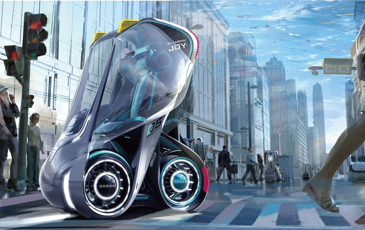 Mobility-R3, la city car verticale del futuro