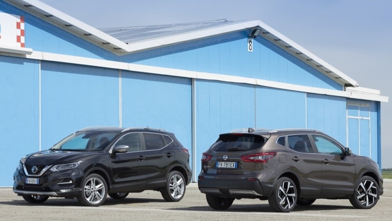 Nissan Qashqai, prova comparativa: FOTO