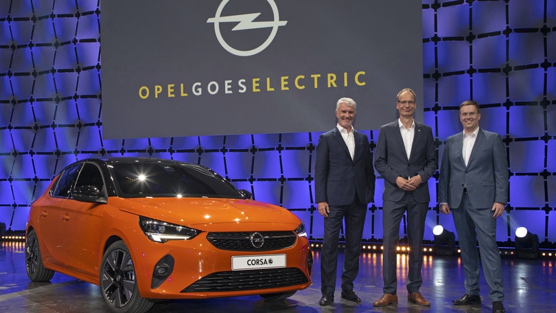 Opel Corsa-e: le foto della presentazione